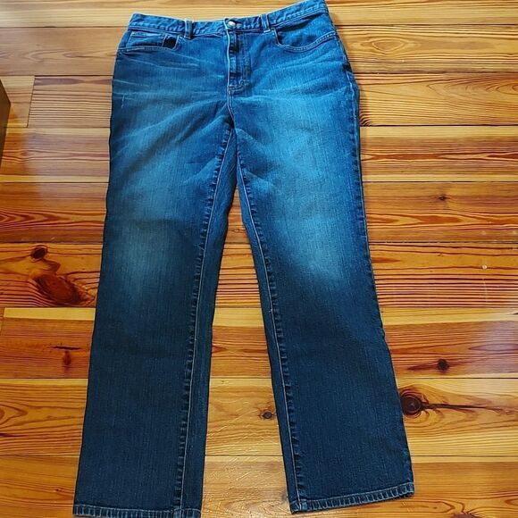 Lauren Jeans Co Ralph Lauren Straight Leg Denim Jeans - Picture 11 of 12